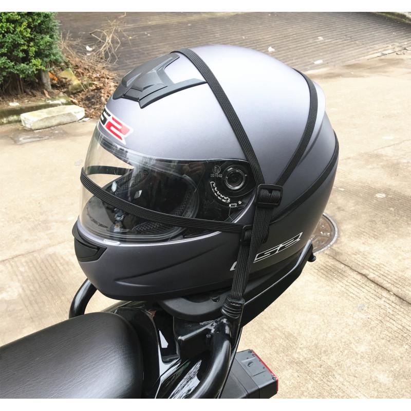 Strong Motorcycle Helmet Net String Elastic Motorcycle Luggage String Bag Bike Tying Up Hook Strap