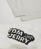 [IMPROVES] Casual [TOM & JERRY] Custom-made Buddies Vintage-Like Long Sleeve T-Shirt, Men's, White