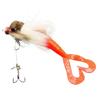 Tear Resistant Fishing Baits Realistic Appearance Soft Lures with Furry Exterior Strong Construction For Extended Use