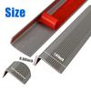 L-Shaped Stair Edge Trim Self-adhesive Anti-Slip Edging New Stair Edging Strips  Indoor And Outdoor