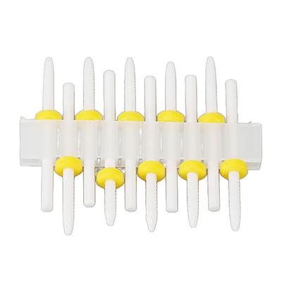 10pcs Brocas Removedoras de Cutículas Gel Hogar Salón Pulido Eliminación de Piel Muerta Broca para Taladro de Uñas para Artista de Uñas