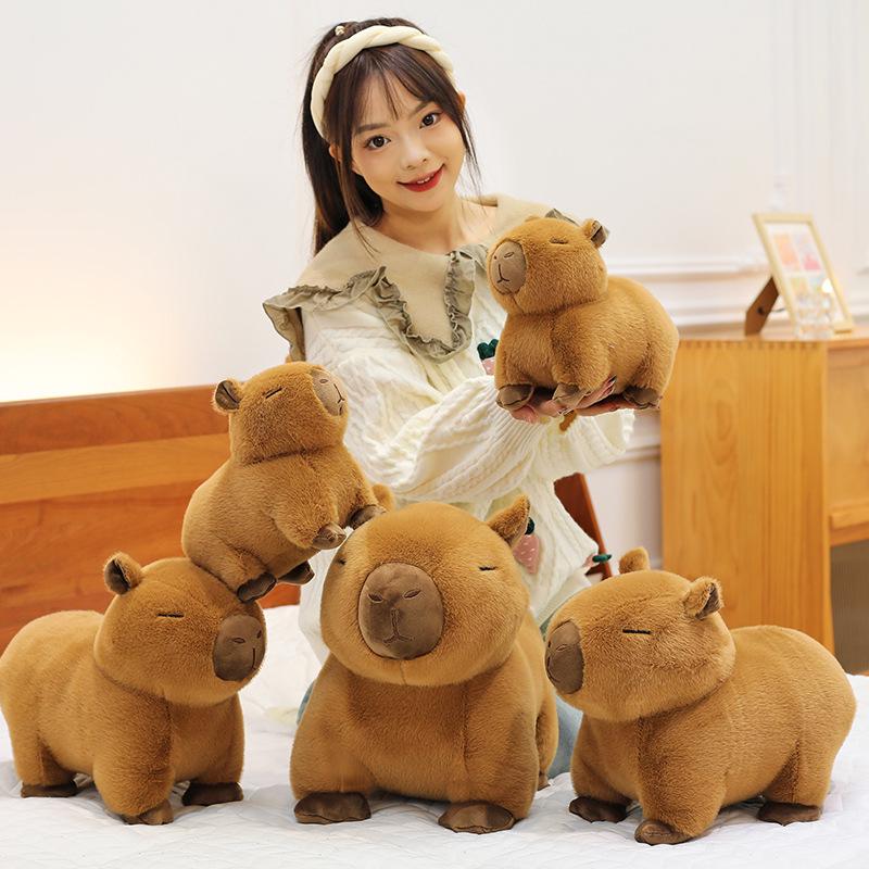 

Capybara Plush Toy Pillow – Cute, Soft Birthday Gift Doll 30cm 190g