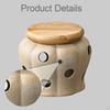 Garlic Keeper Home Decor Compact Countertop Ingredient Sturdy Gift Breathable Ventilated