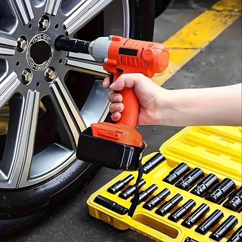 10pcs 8-17mm/8-24mm Electric Socket Tool Wrench Adapter Hand Tool,High Carbon Steel Material Set For Repair Garage Tools
