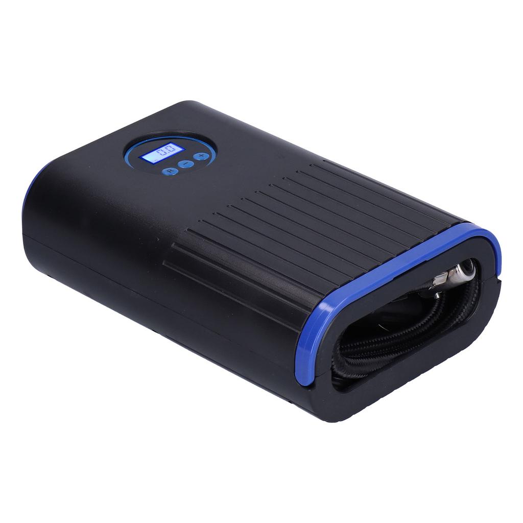 Tire Inflator with LED Light Digital 12V 120W Universal for Bicycle Motorcycle Truck Swimming Ring