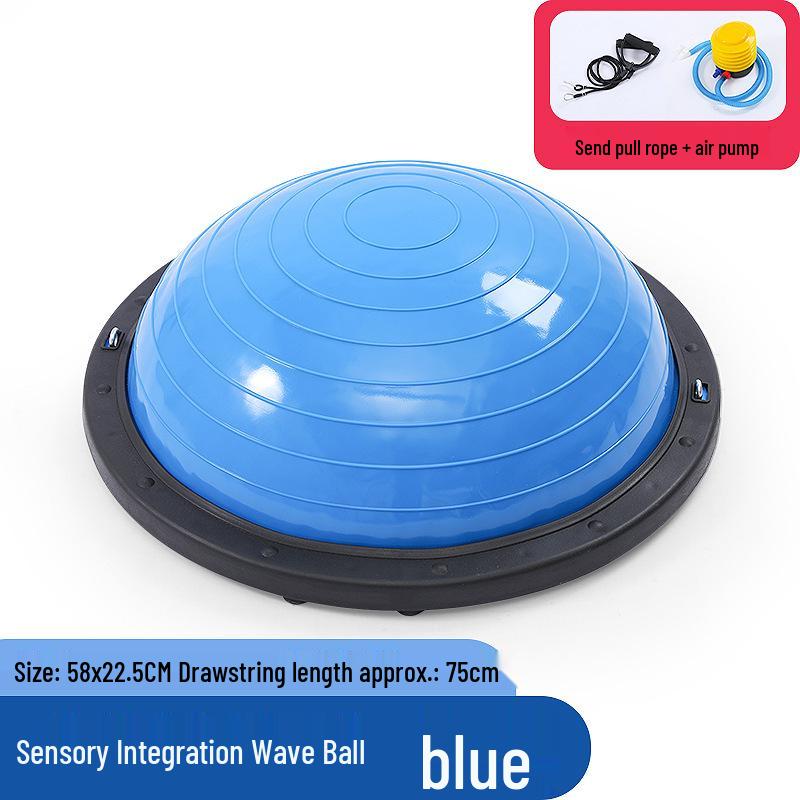 Thickened Anti-Explosion Balance Half Ball for Yoga & Sensory Training