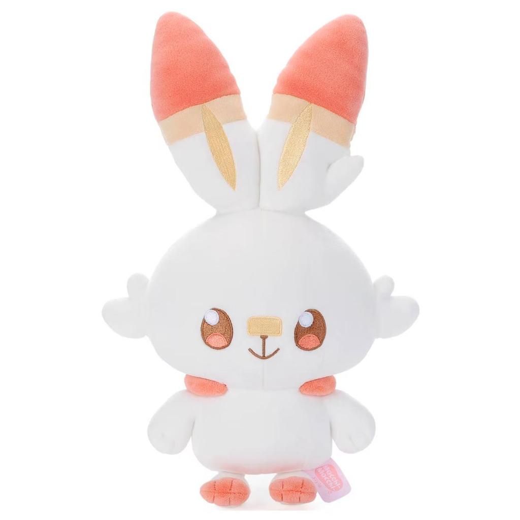 Pokemon Peaceful Space Plush doll Mocchi-Mocchi-Style Scorbunny Japan NEW