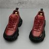 Modedesigner-Stil Herrenschuhe Herbst Winter Bequeme Herren Dick Plateau Sneakers Mode Freizeitschuhe Sportschuhe Tenis