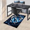 1PC Butterfly Night Extra Large Non Slip Floor Carpet, Office, Family, Bedroom, Studio Large Area Rug Indoor Rugs