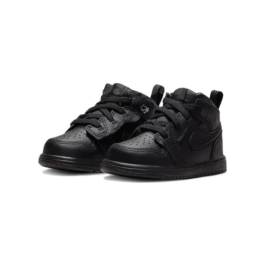 Air Jordan 1 Mid ALT TD Triple Black Babysneakers DR9744-093