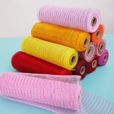1 Roll Tulle Roll Spool Christmas Deco Mesh Rolls For Wreaths Swags Bows 26cm X 10yd Decor Party Supplies