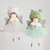 Christmas Decoration Angel Doll Toy Hanging Pendant Christmas Tree Decoration Home New Year Christmas Decoration Antlers Girl Pendant
