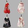 Women's Elegant Floral Kimono Robe Traditional Style Cosplay Anime Photo Shoot Sleepwear" Characters)