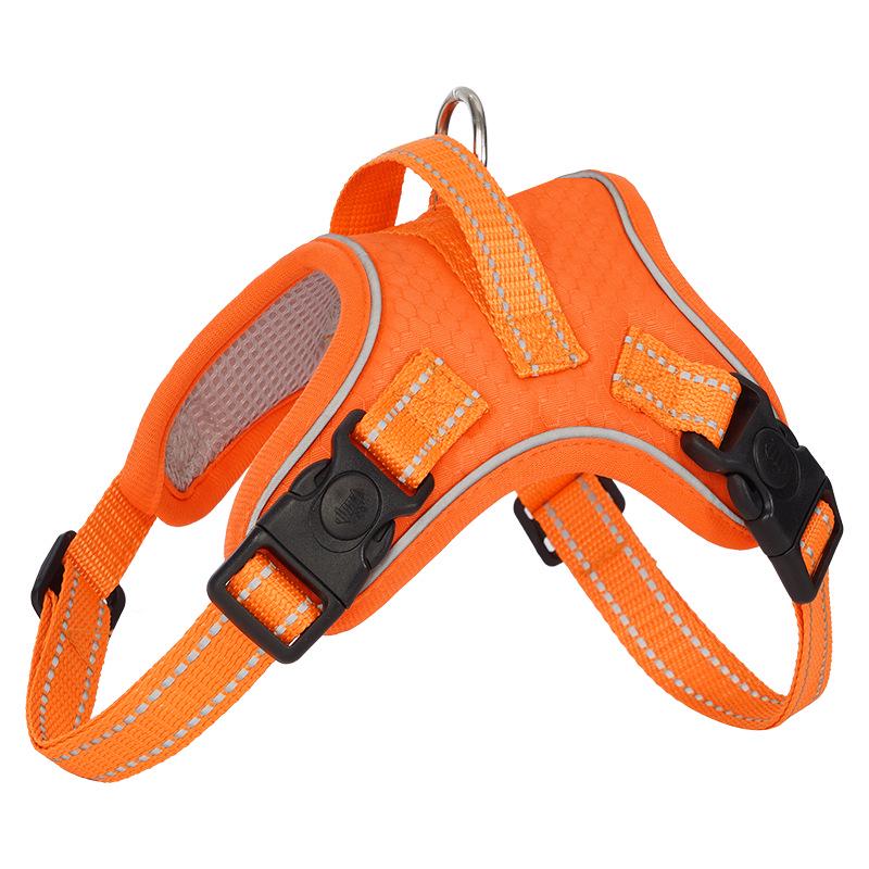 

2025 Saddle-Shaped Dog Harness for Small & Medium Dogs, Lightweight & Retractable Leash Extra Small (XS)