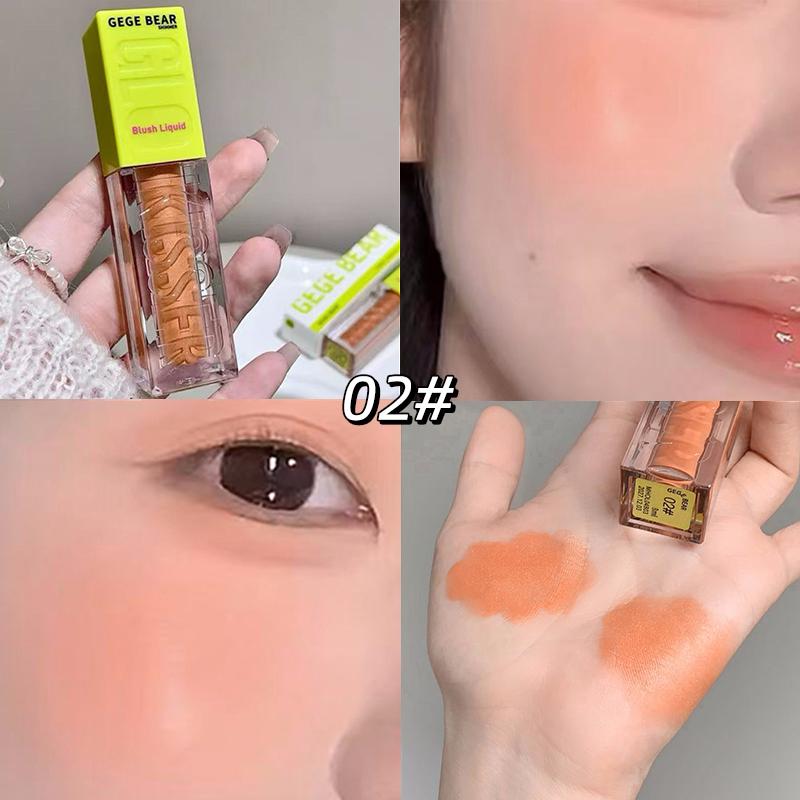 GEGE BEAR Schimmerndes flüssiges Rouge