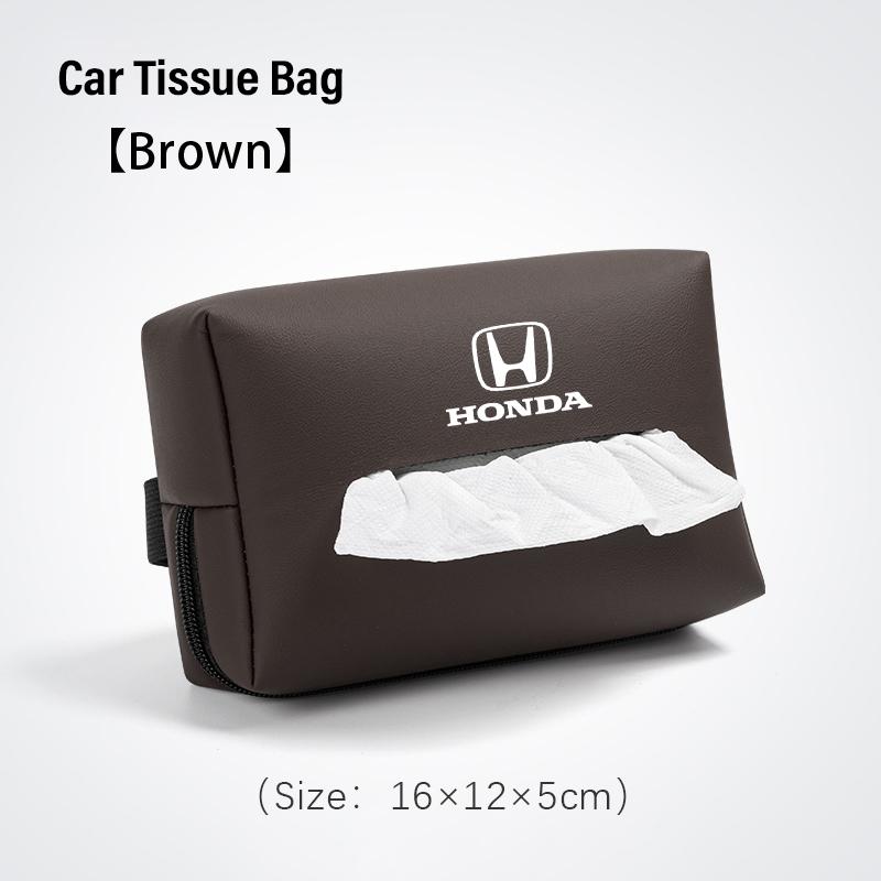 TQDX8 Car Tissue Box Fixed Tissue Storage Box For Honda Civic Accord Crosstour Spirior Odyssey Avancier UR-V Sienna Elysion CR-Z