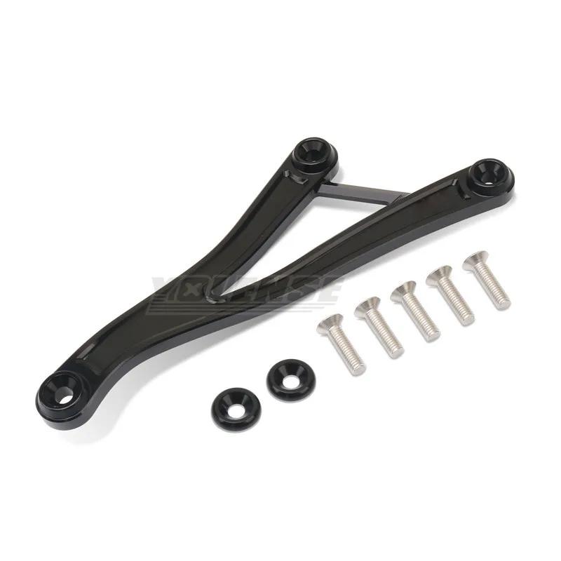 Motorcycle Foot Peg Exhaust Hanger Bracket Rear Footrest Blanking Plate Fit For ZX-4R ZX-4RR ZX4R ZX4RR ZX-25R ZX25R