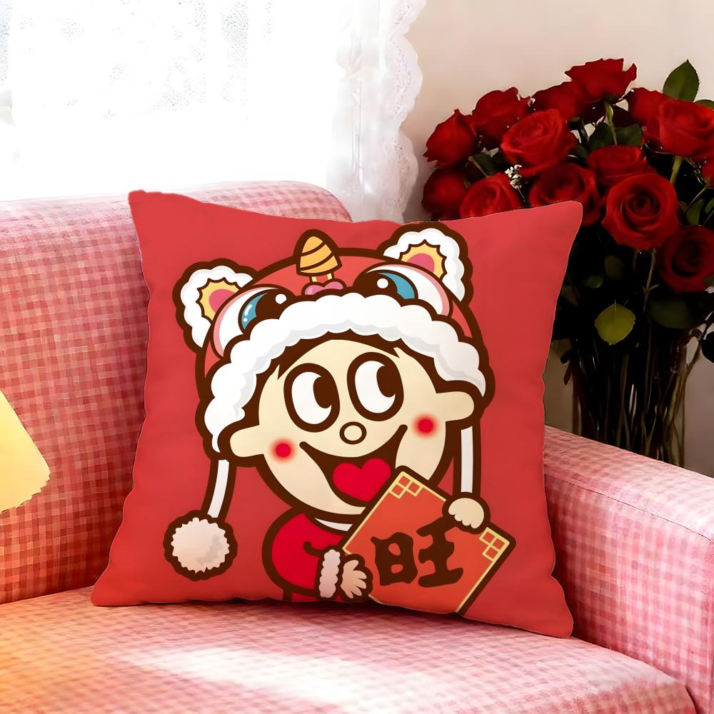 Famous Brand WWant Want Cushion Cover Premium Soft Pillowcase SkinFriendly Breathable MultiPurpose for Home Office Travel