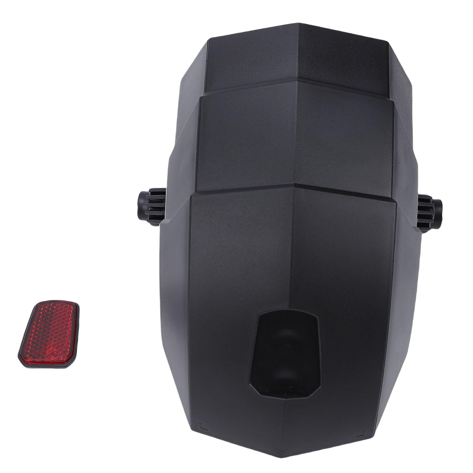 Electric Scooter Rear Mudguard Replacement Scooter Rear Fender for Kukirin G2 G4 Scooter Rear Mud Flap with Reflective Strip чёрный