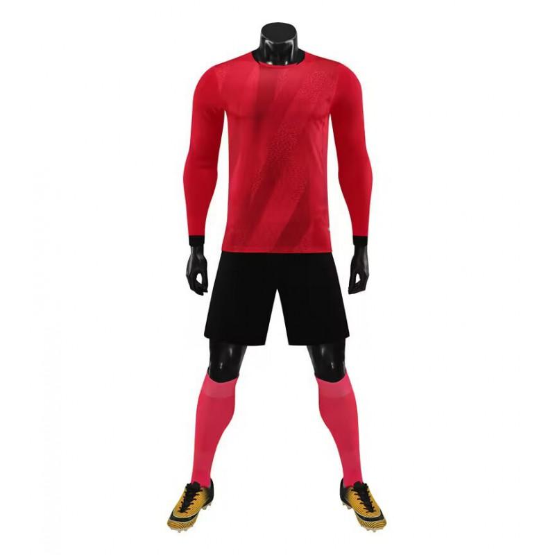 Quick Dry Long Sleeve Cycling Jersey Set Unisex Training Uniform Adults Kids