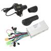 Controlador Sinusoidal de 3 Modos sin Escobillas de 36V 48V 500W 28A Empuñadura Aceleradora de Giro Medio 805 con Panel para Ciclismo