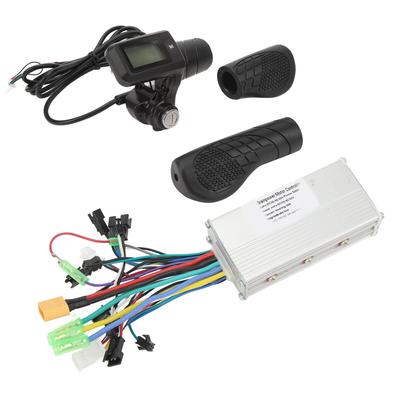 36V 48V 500W 28A Sinuswelle 3 Modi Bürstenloser Controller 805 Halbgasdrehgriff mit Panel für Radfahren
