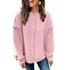 Fashion Loose Sports Crewneck Sweatshirt Casual Pullover Long Sleeve Crewneck Sweatshirt