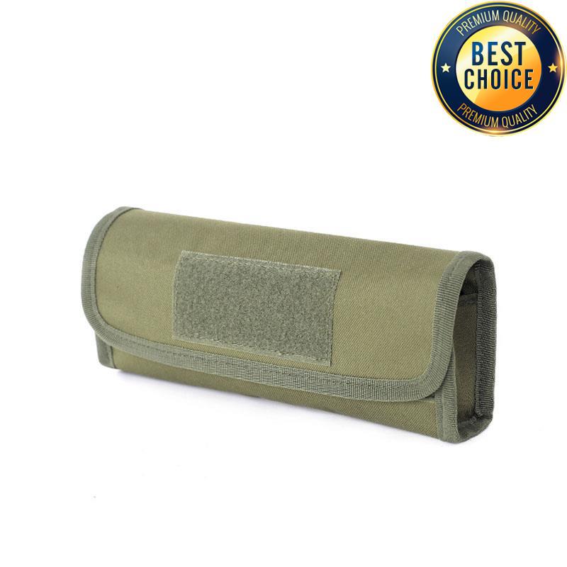 18 Round Tactical Shell Holder Ammo Bag Hunting Shooting Outdoor Molle Waist Bag 12/20 Gauge Shotgun Cartridges Bullet Pouch