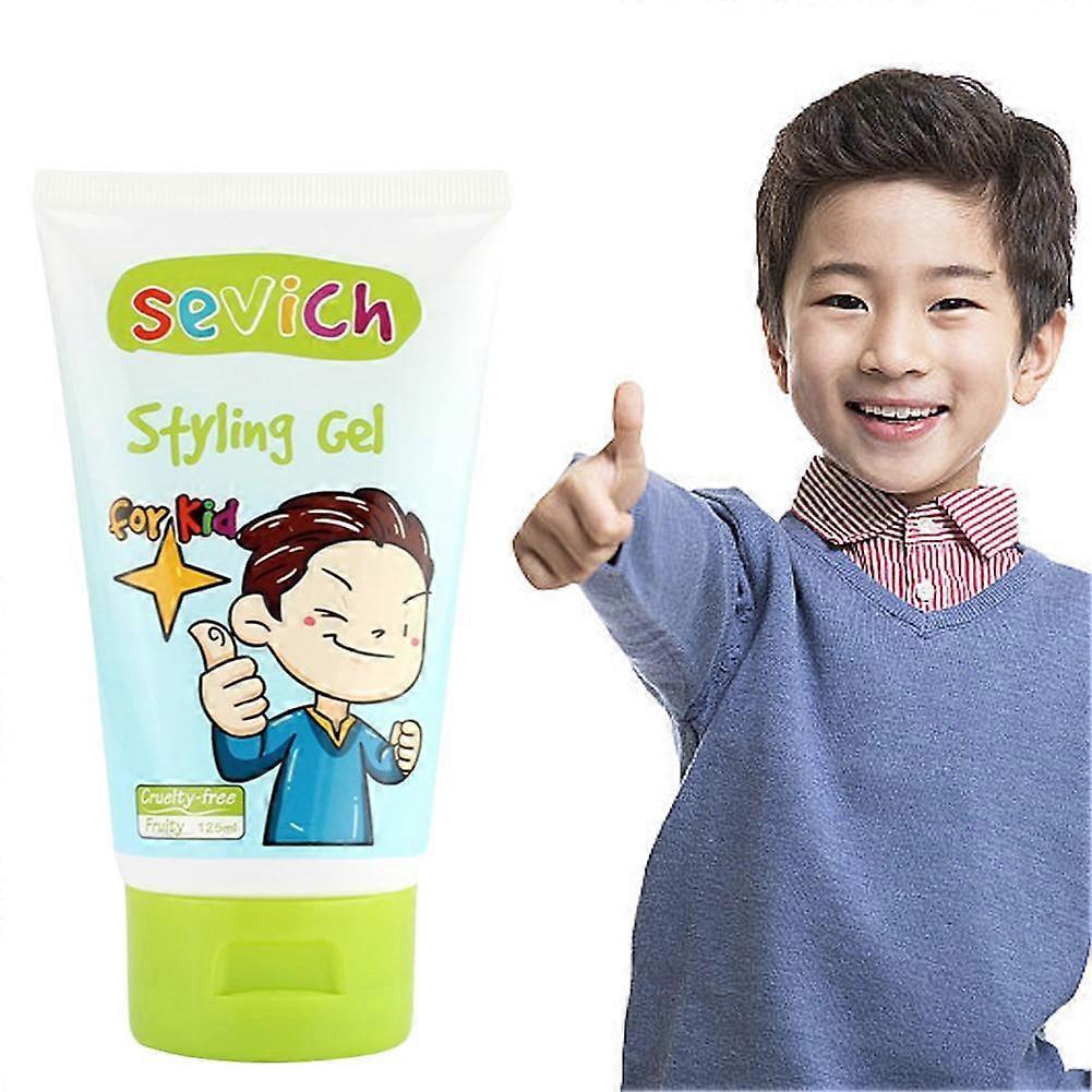 Children Hair Gel Retro 125g Hair Styling Gel for Kids Gentle Non-irritating