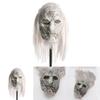 Atemberaubende Game Of Thrones White Walker Nachtkönig Latexmaske mit realistischen langen Haaren