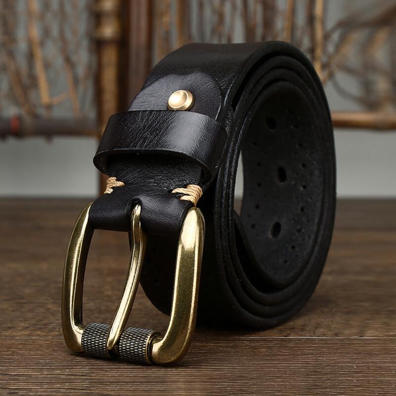 Zippo ZPJ50222 Men s Pin Buckle Leather Belt 123cm