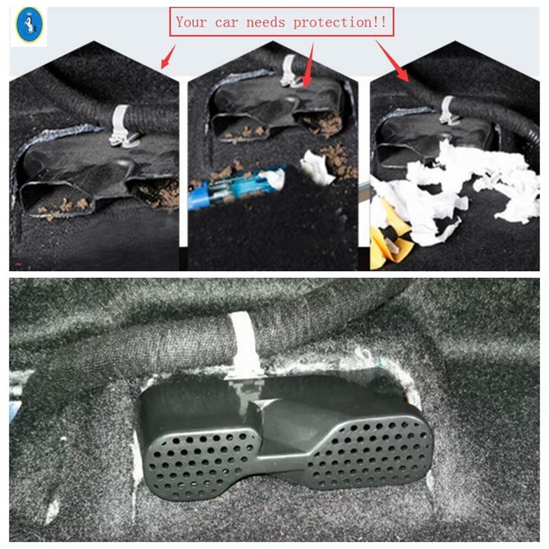 Seat Under Heat Floor Air Conditioner AC Duct Vent Outlet Cover Trim Fit For Mazda 3 Axela 2014 - 2018 Car Interior Accessories