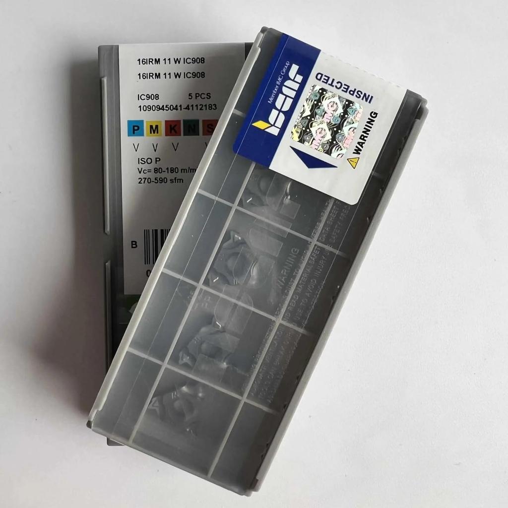 ISCAR / 16IRM11W IC908 /Industrial indexable Carbide Inserts 10 PCS