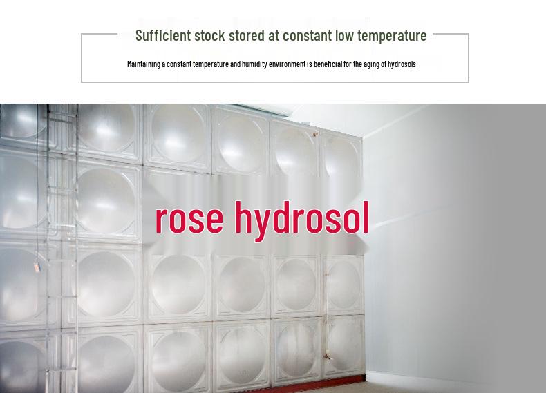 Bottled Pingyin Rose Hydrosol: Pure Rose Essential Oil & Moisturizing Flower Bud Water Toner