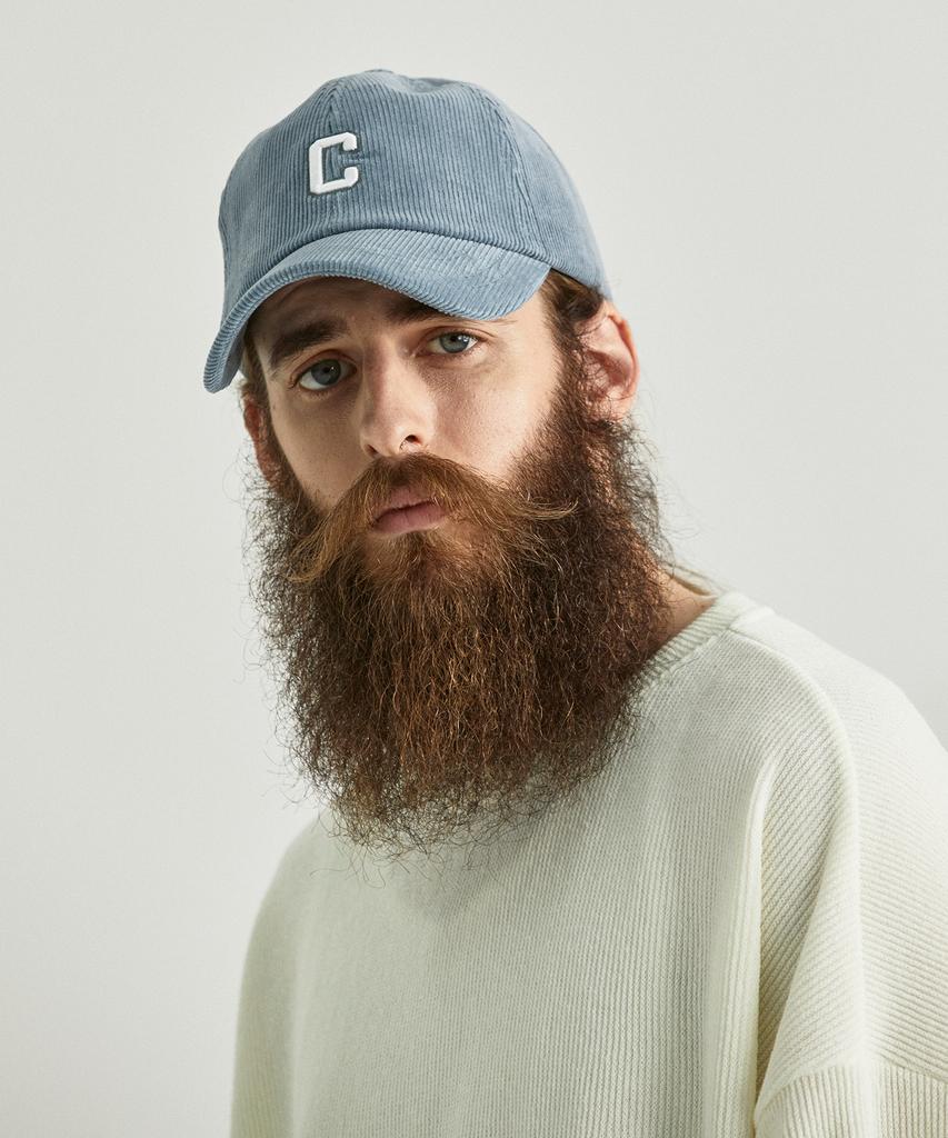 CARGOBROS Cb Corduroy Logo Ball Cap (Light Blue)