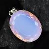 925 Sterling Silver CERTIFIED 147.45 Ct Australian Opal Oval Cut Pendant Gems MY-PD-130-NS