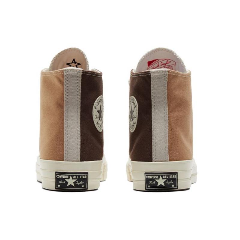 Converse Chuck Taylor All Star 1970s Unisex High Canvas Shoes Comfort Lightweight Brown Khaki A01645C
