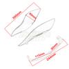 1 Pair Batwing Fairing Side Wing Deflector For Harley Touring Electra Street Tri Glide 2014 2015 2016 2017 2018