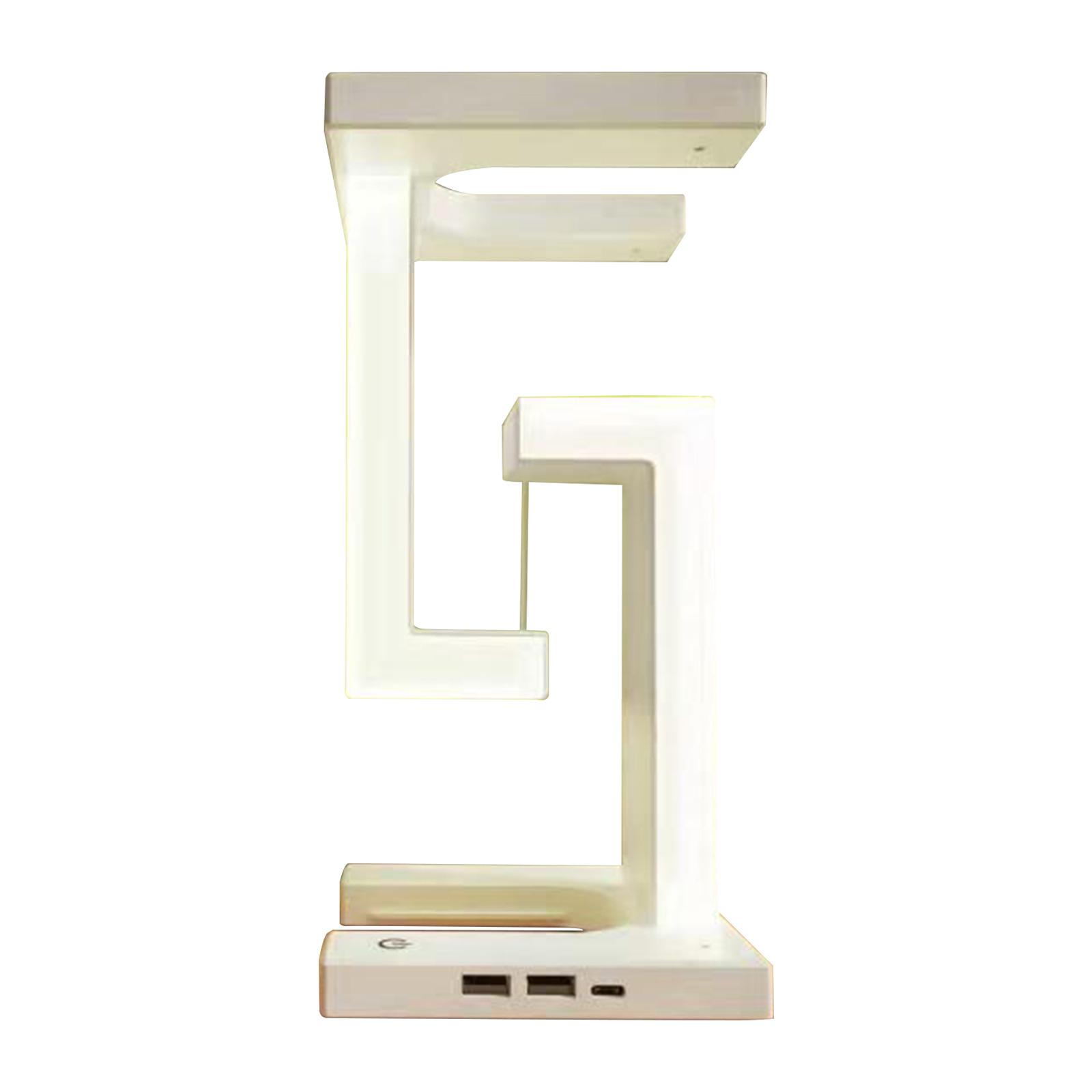 

Подвесной Антигравитационный Ночник Беспроводная Зарядка для Смартфона USB Настольные Лампы Бесступенчатая Регулировка Яркости Подарки Домашний Декор для Спальни