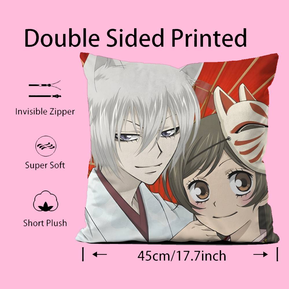 Anime K-Kamisama Liebe Kissenbezug Musterdruck Kissenbezug Wohnzimmer Sofa Kissenbezug Schlafzimmer Zimmerdekor