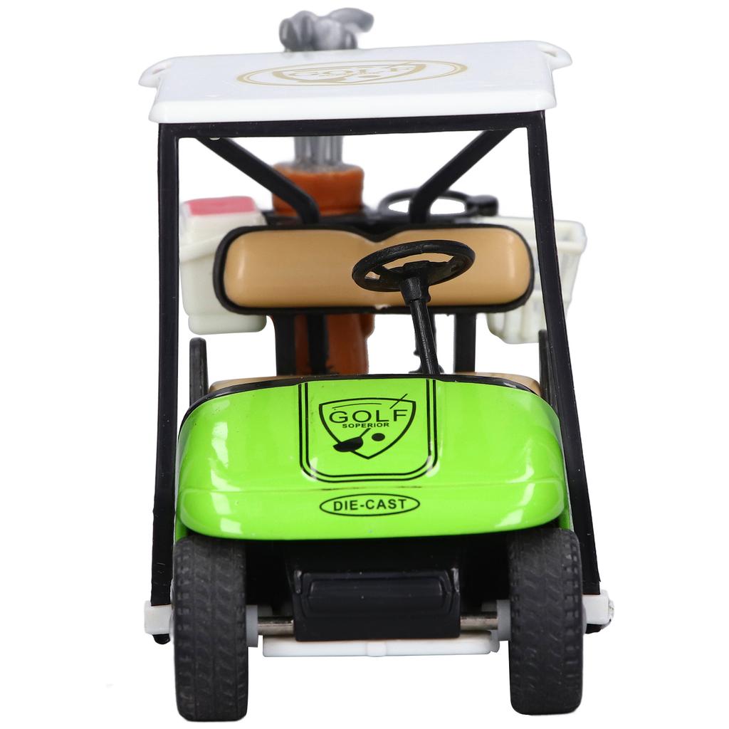 1:36 Alloy Action Cart Model Simulated Pull Back Car Toy Decoration Holiday Gift for ChildrenGreen