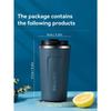 WORTHBUY Coffee Mug Stainless Steel Double Layer Insulated Coffee Cup Leak-proof Thermal Cup For Coffee Portable Cola Cup