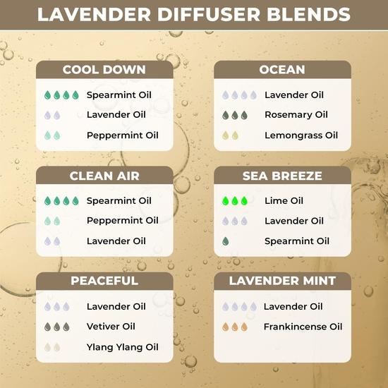 USDA Organic Lavender Essential Oil - Therapeutic Grade Lavender Oil for Skin, and Aromatherapy - 100% Pure Organic Lavender Essential Oil