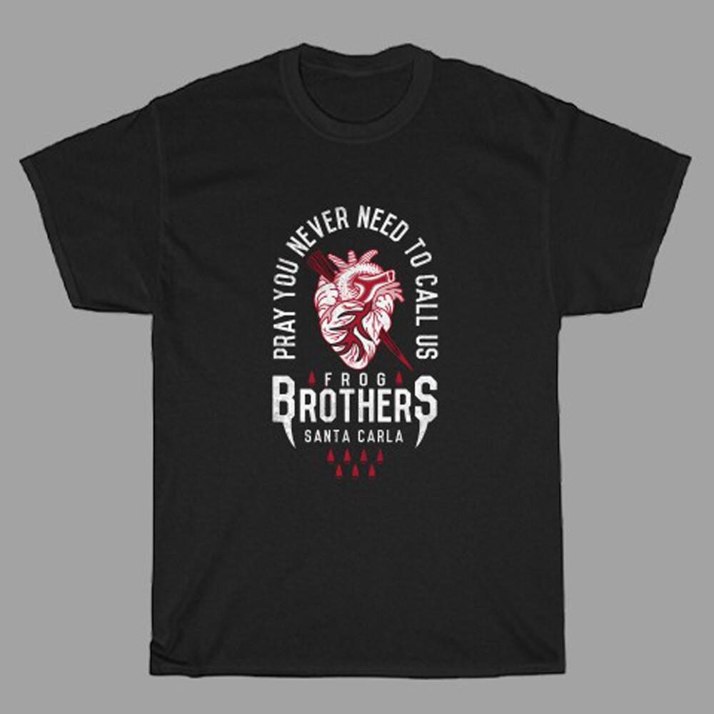 Frog Brothers Vampire Killers The Lost Boys Men#039;s Black Size S to 3XL Unisex T-Shirt XXXL