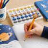 Cute Cartoon Pencil Toppers Set Toppers, Lovely Charms, Pen Number Caps for Classroom Decorations School Supplies Rewards Durable Silicone Protectors
