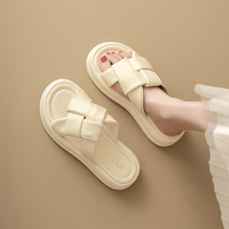 Sandales d'été noires pour femmes, décontractées, mignonnes, à plateforme, grande taille, augmentant la hauteur, sandales compensées