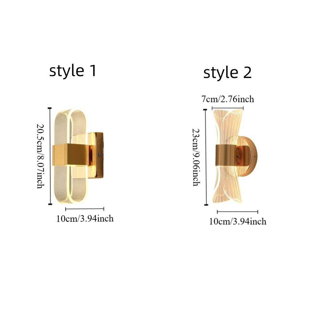 Dimmable LED Wall Light LED Lighting Interior Decoration Lamps Nordic Wall Lamp  Hotel Lighting