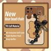 Anti-knock Cute Phone Case For OPPO Realme Narzo 50A Silicone Black Pearl Pendant Dirt-resistant Skin-friendly Feel