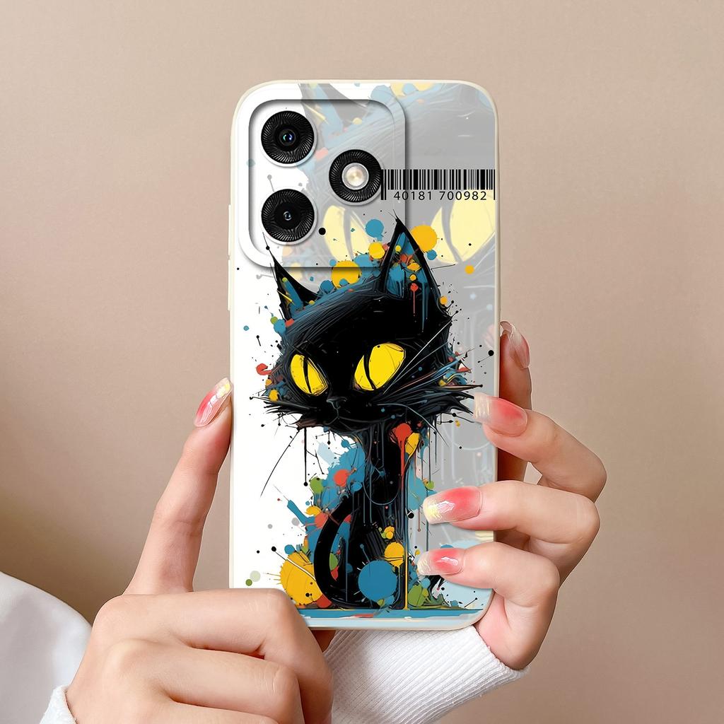 For Itel A50 A50C A70 A80 A18S Case Various Style Soft Liquid Silicone Back Covers Shockproof High Quality Lightweight Bumper
