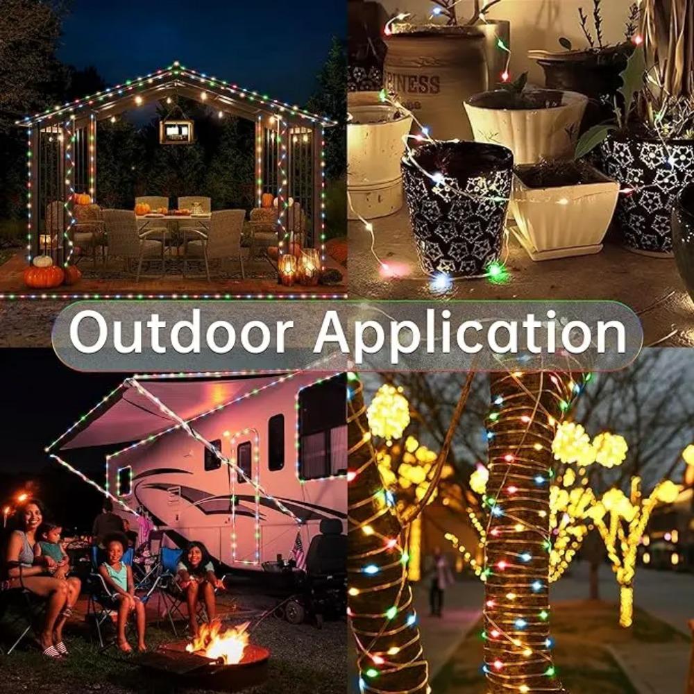 20M RGBIC LED String WS2812B Bluetooth USB Music Dream Color Light 5V Christmas Birthday Party Garland Decor Fairy Lights Home